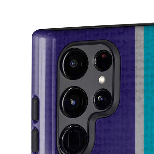 NBA Charlotte Hornets Canvas Galaxy S25 Ultra Impact Case